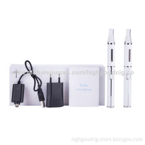 Highgood Stylish Design 510 Threading Teto E Cigator Ecig, 3.7V, 650mAh Battery CapacityNew